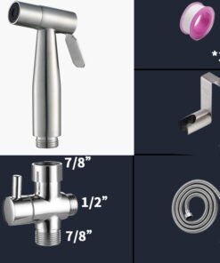 "SteelJet Pro" – Ručni tuš od čelika 304 (3-Function)