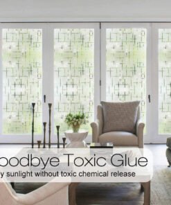 “Decorative Privacy Window Film” – Dekorativna folija za prozore i staklena vrata sa efektom privatnosti