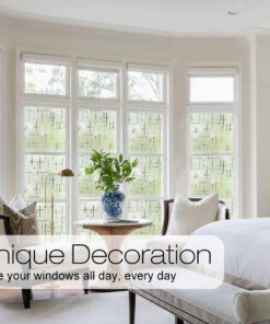 “Decorative Privacy Window Film” – Dekorativna folija za prozore i staklena vrata sa efektom privatnosti