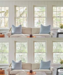 “Decorative Privacy Window Film” – Dekorativna folija za prozore i staklena vrata sa efektom privatnosti